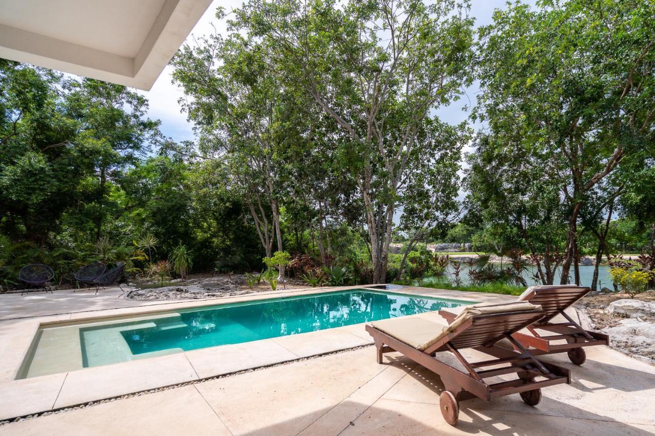 Tulum Country Club Private Villa With Pool 18 People 외부 사진